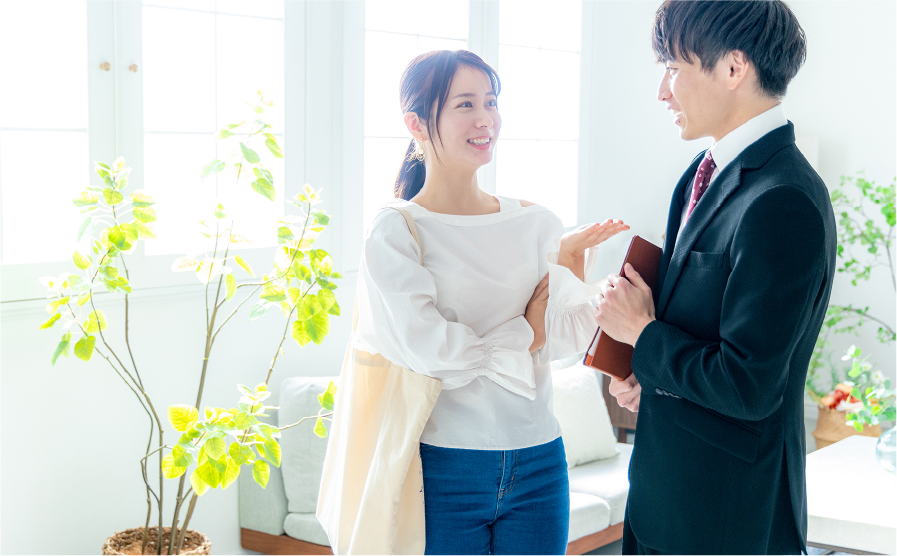 契約更新および退室に伴う諸業務を代行