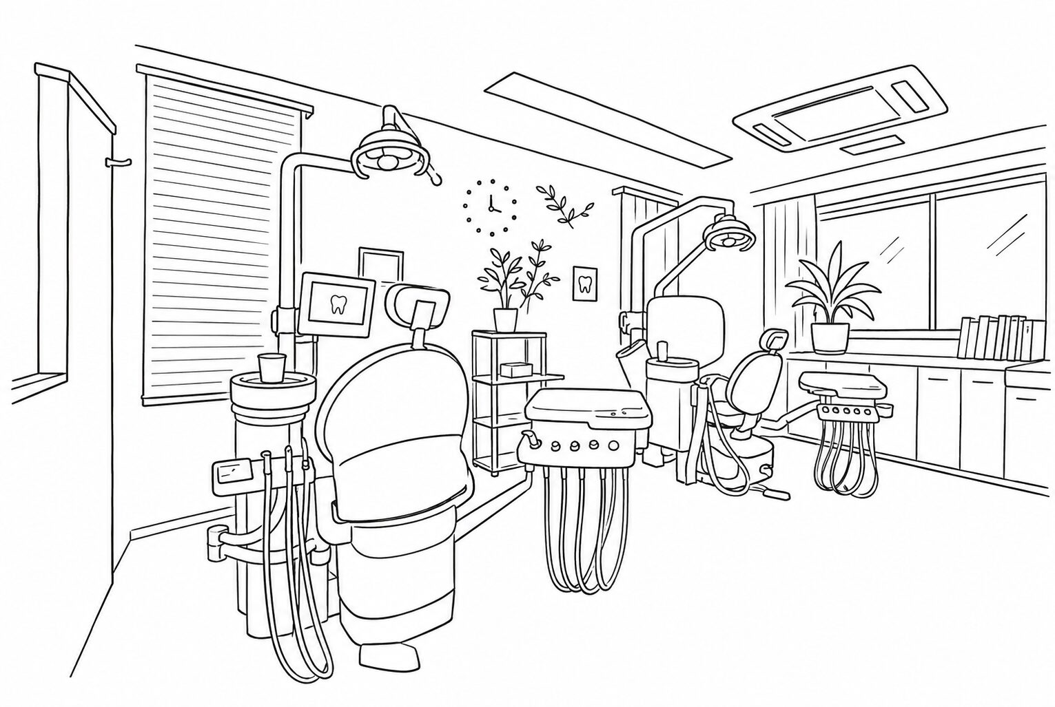 サンライズ歯科のイラスト